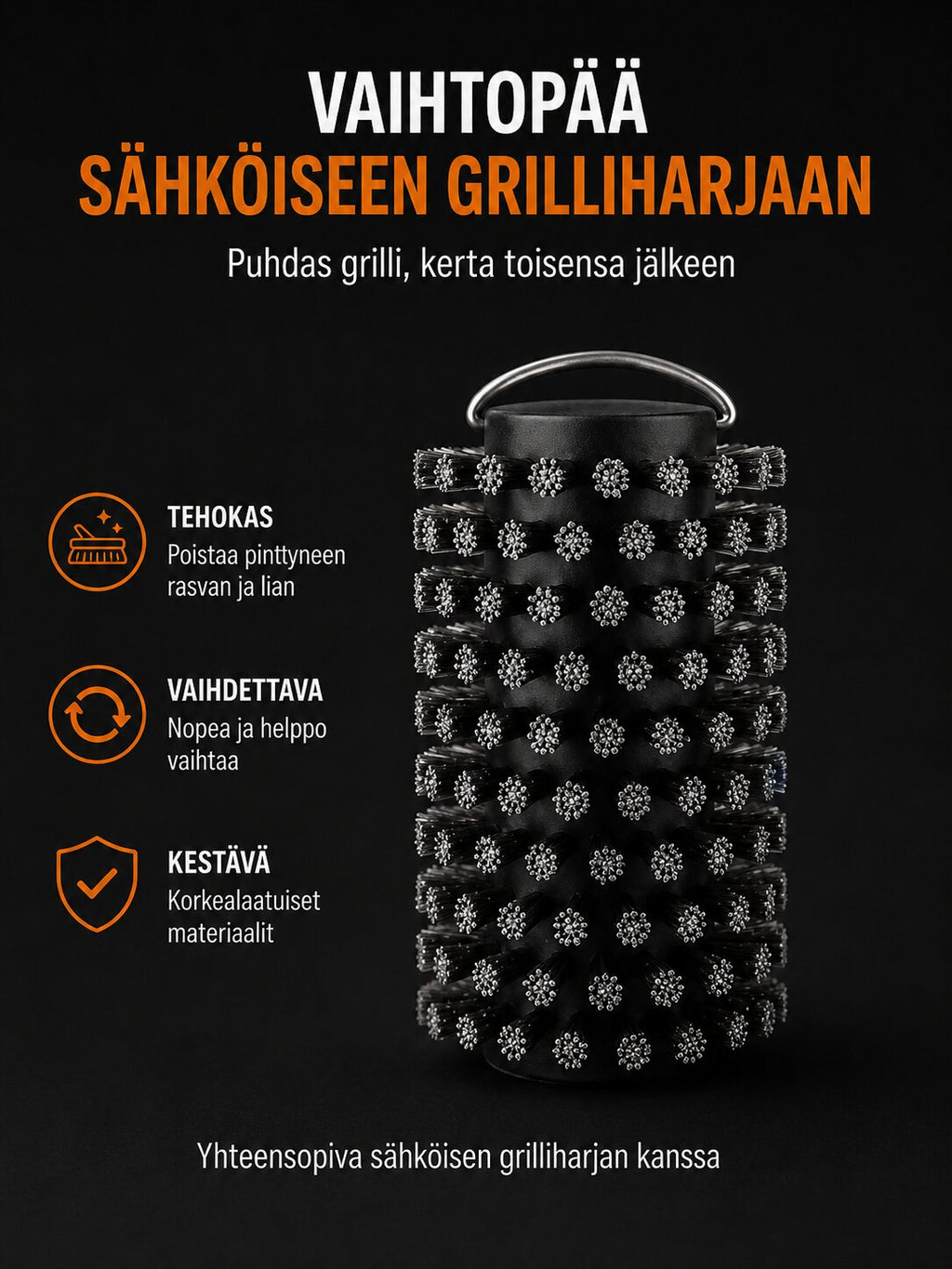 Sähköinen Grilliharja